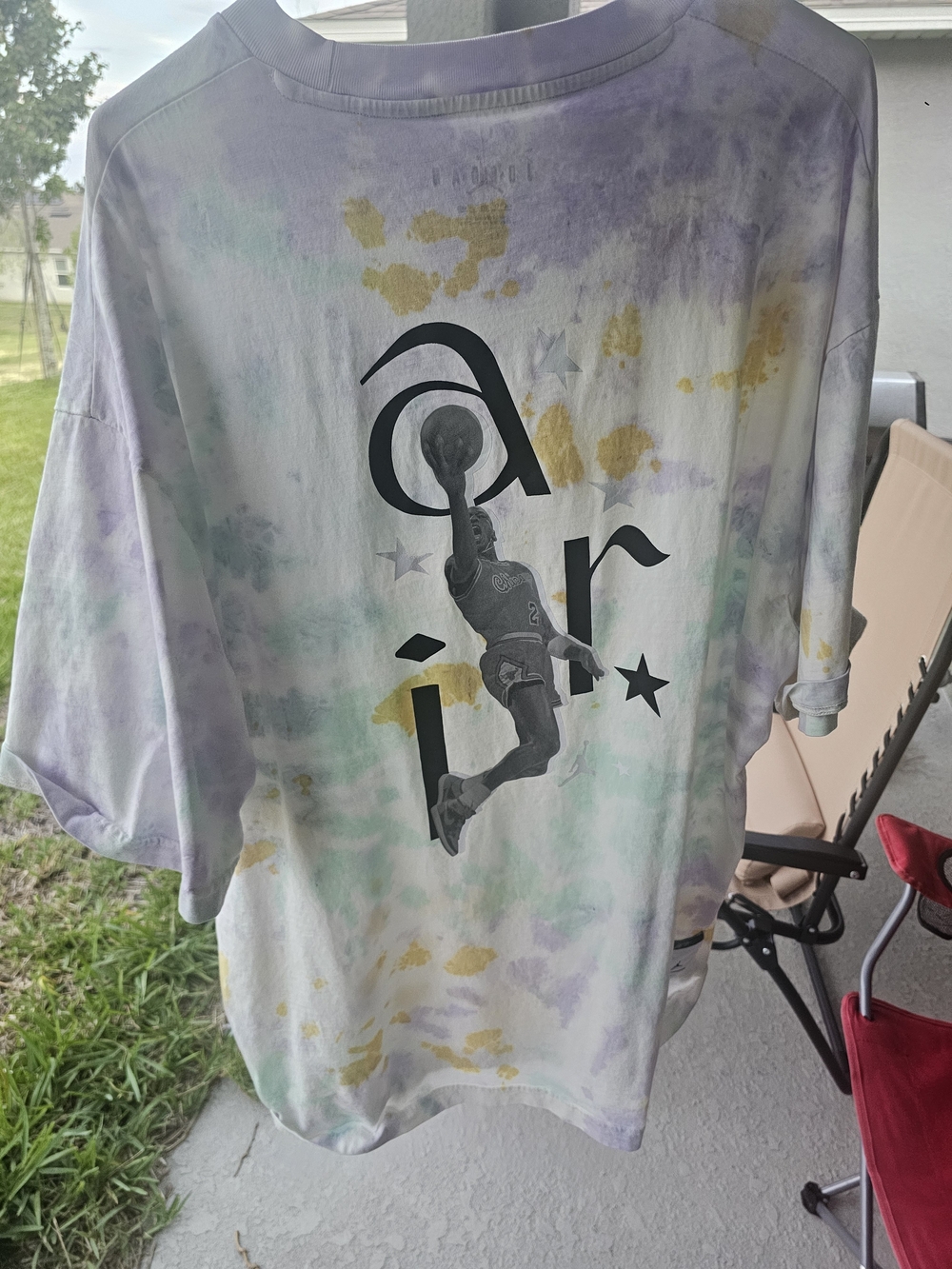 Size XXL - Air Jordan Tie-dye Tshirt